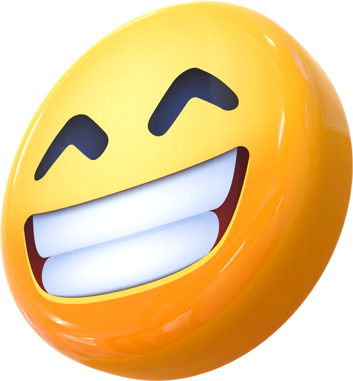 3D Haha Emoji